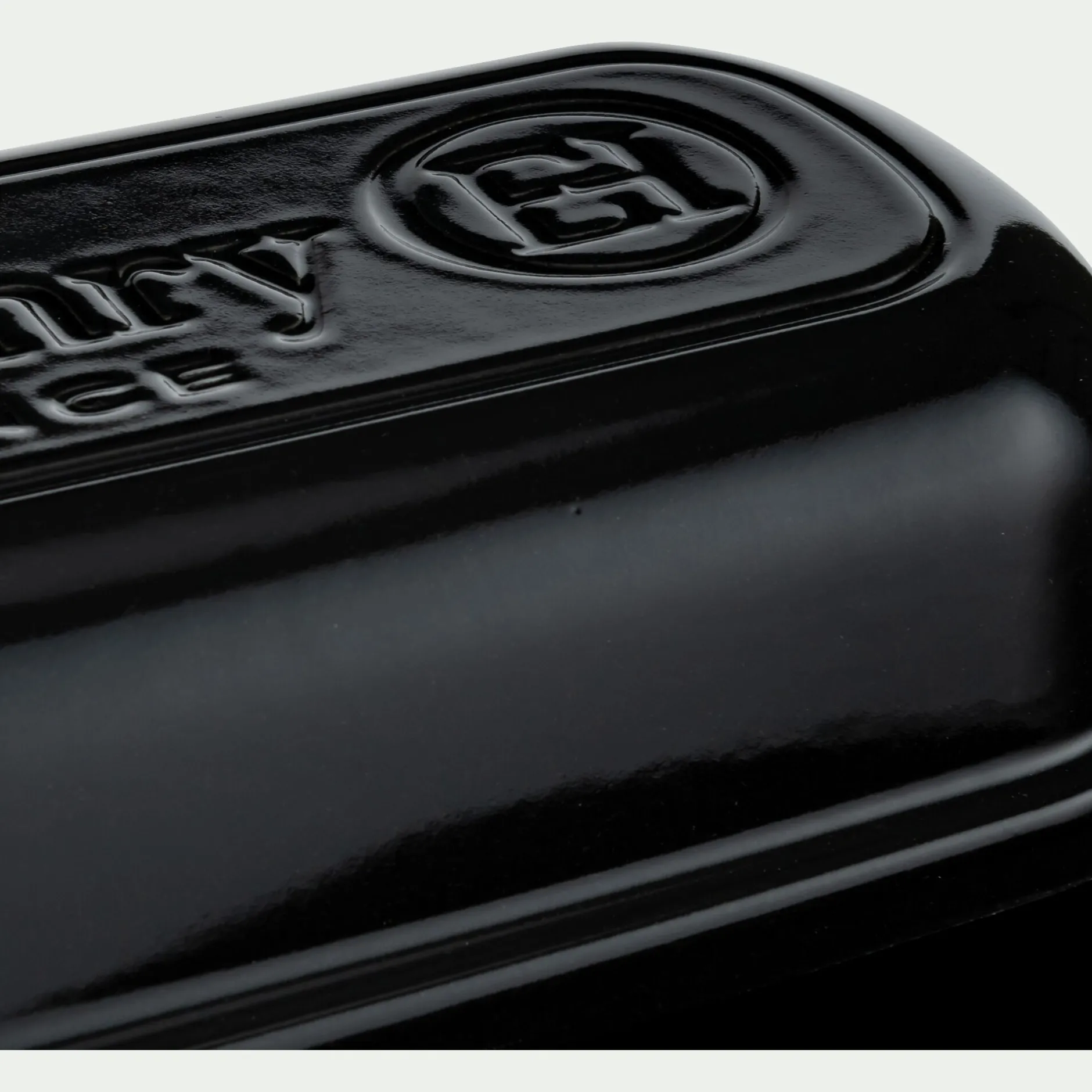 Moule À Gâteau*alinea Moule à pain de campagne en céramique - Noir