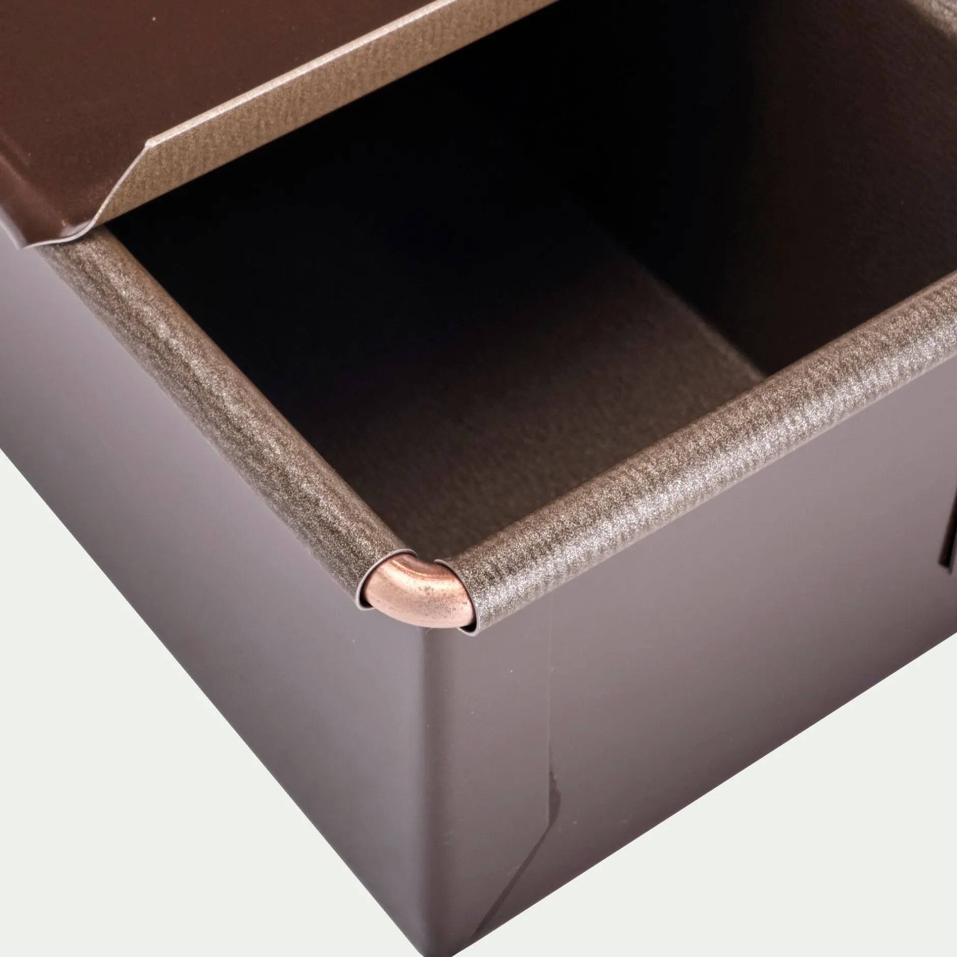 Moule À Gâteau*alinea Moule à pain de mie en acier 9,3x25cm - Marron