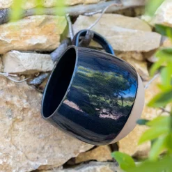 Vaisselle Petit Déjeuner|Tasse Et Mug*alinea Mug avec anse en grès 47cl - Bleu