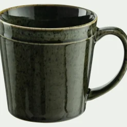 Vaisselle Petit Déjeuner|Tasse Et Mug*alinea Mug avec anse en grès 50cl - Vert
