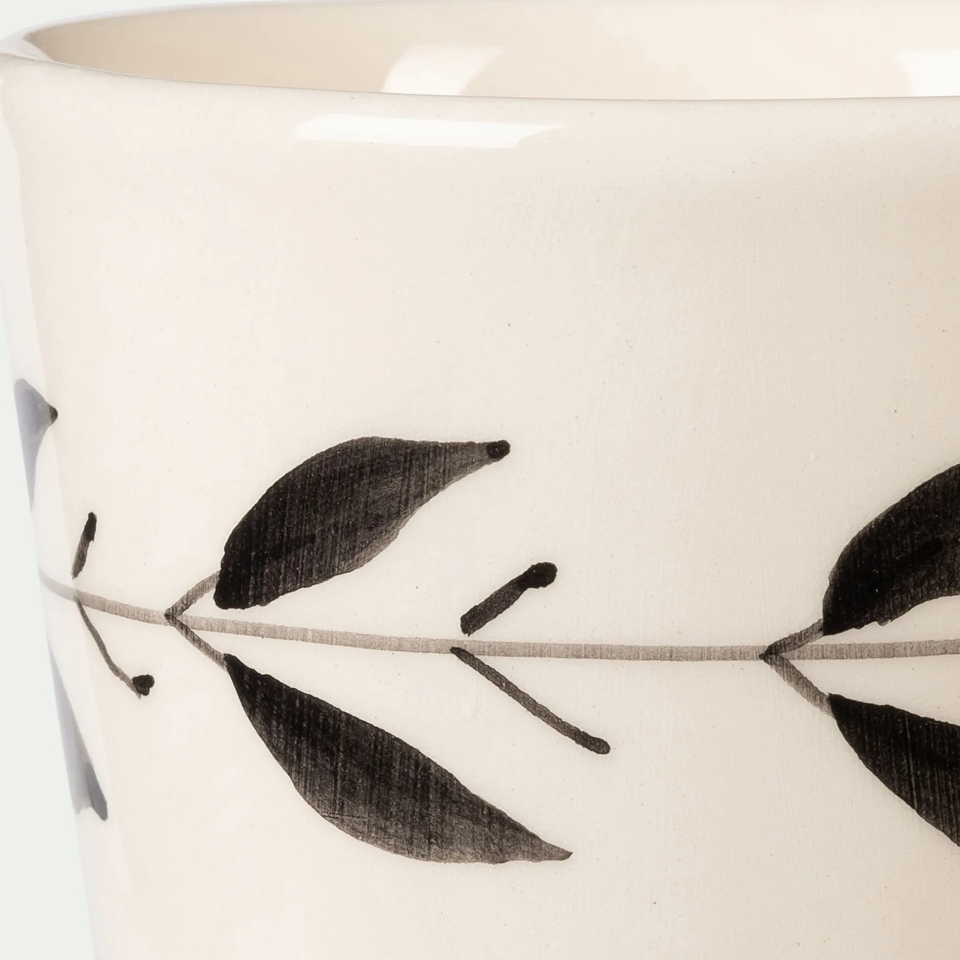 Vaisselle Petit Déjeuner|Tasse Et Mug*alinea Mug en faïence D9,5cm - Blanc