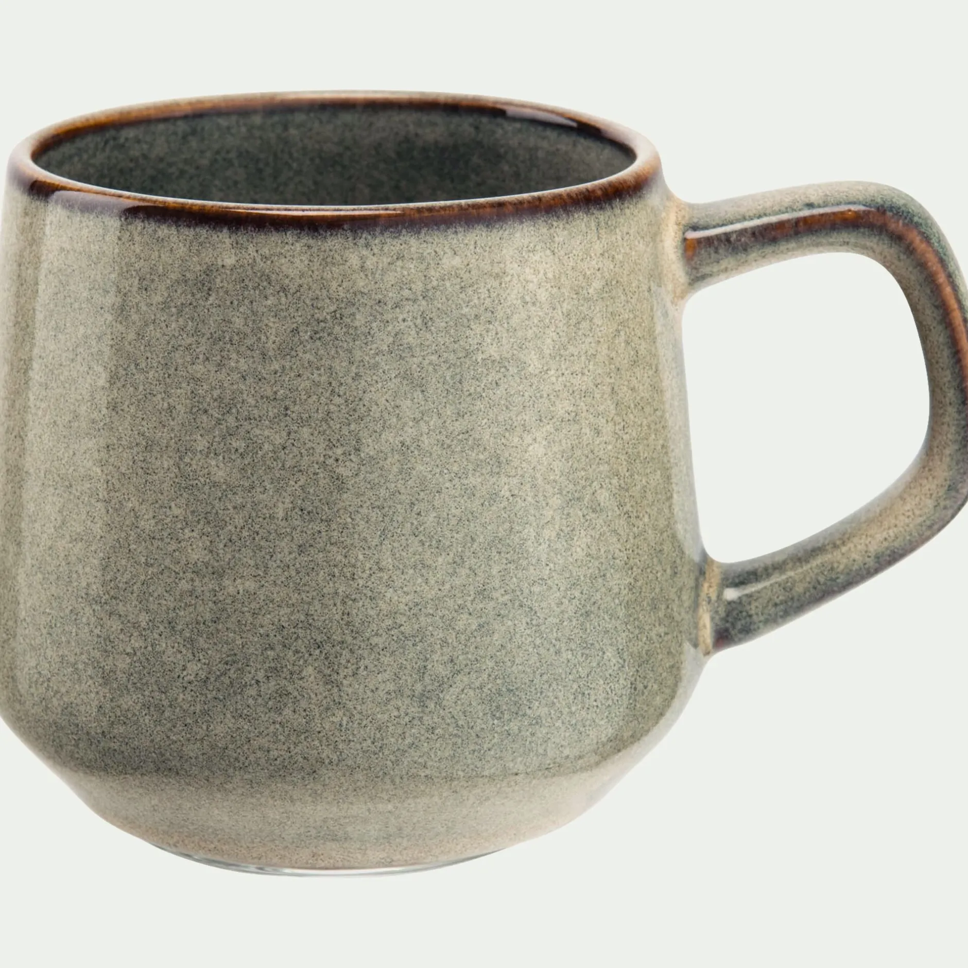 Vaisselle Petit Déjeuner|Tasse Et Mug*alinea Mug en grès réactif 50cl - borie Gris