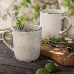 Vaisselle Petit Déjeuner|Tasse Et Mug*alinea Mug en grès réactif 35cl - Vert