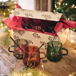 Vaisselle Petit Déjeuner|Tasse Et Mug*alinea Mug en verre 42cl - Gris