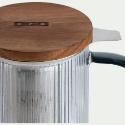 Vaisselle Petit Déjeuner|Cafetière Et Théière*alinea Mug infuseur en verre borosilicate 0,45cl - Transparent