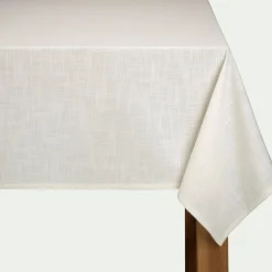 Nappe*alinea Nappe en coton 150x300cm - écru Blanc