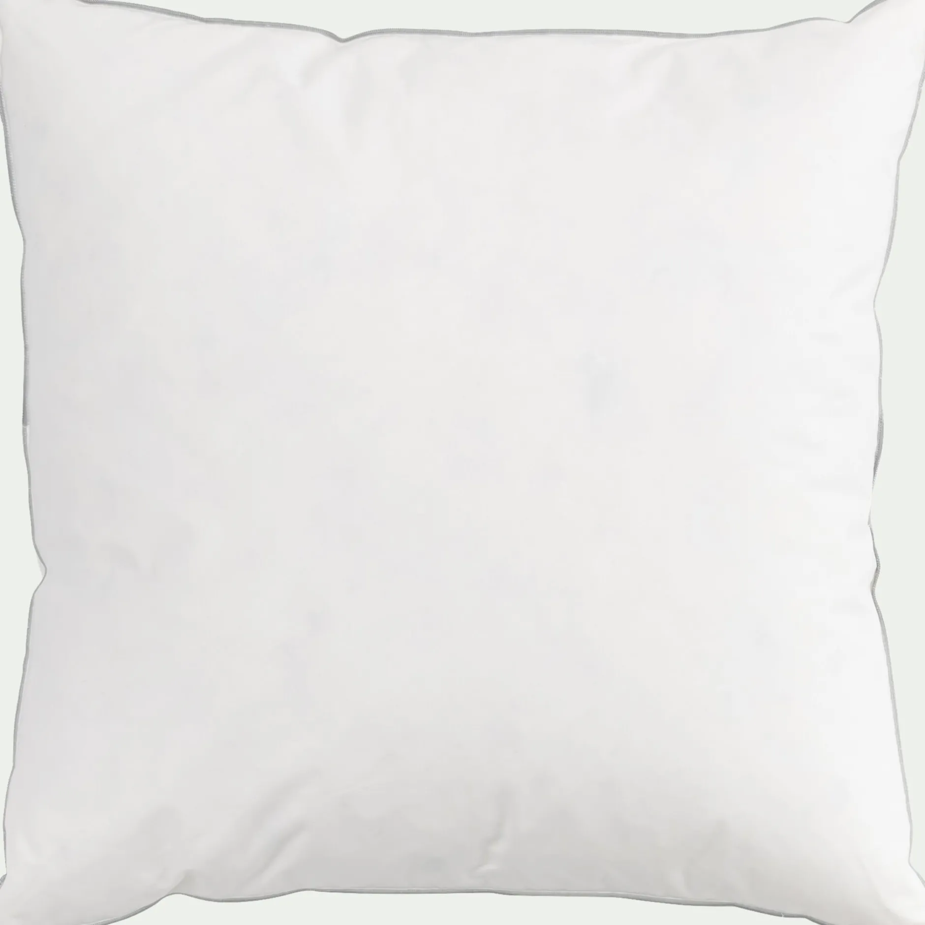 Oreiller & Traversin*alinea Oreiller ferme en plumettes de canard 65x65cm - Blanc