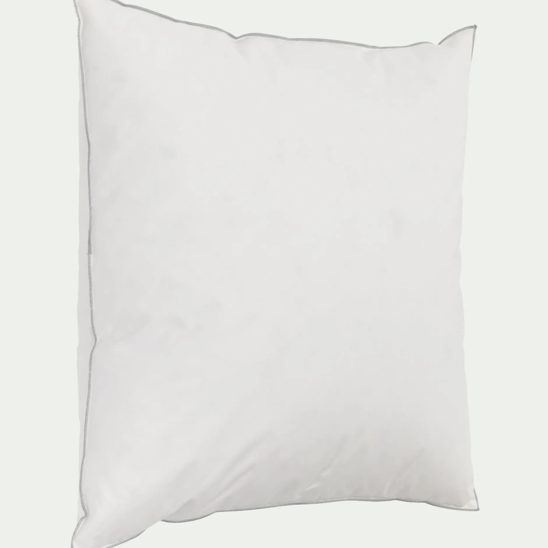 Oreiller & Traversin*alinea Oreiller ferme en plumettes de canard 65x65cm - Blanc