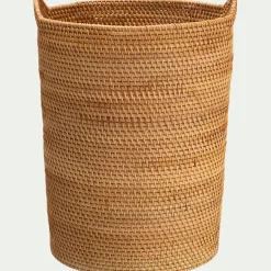 Panier À Linge*alinea Panier à linge en rotin D40xH53cm - naturel