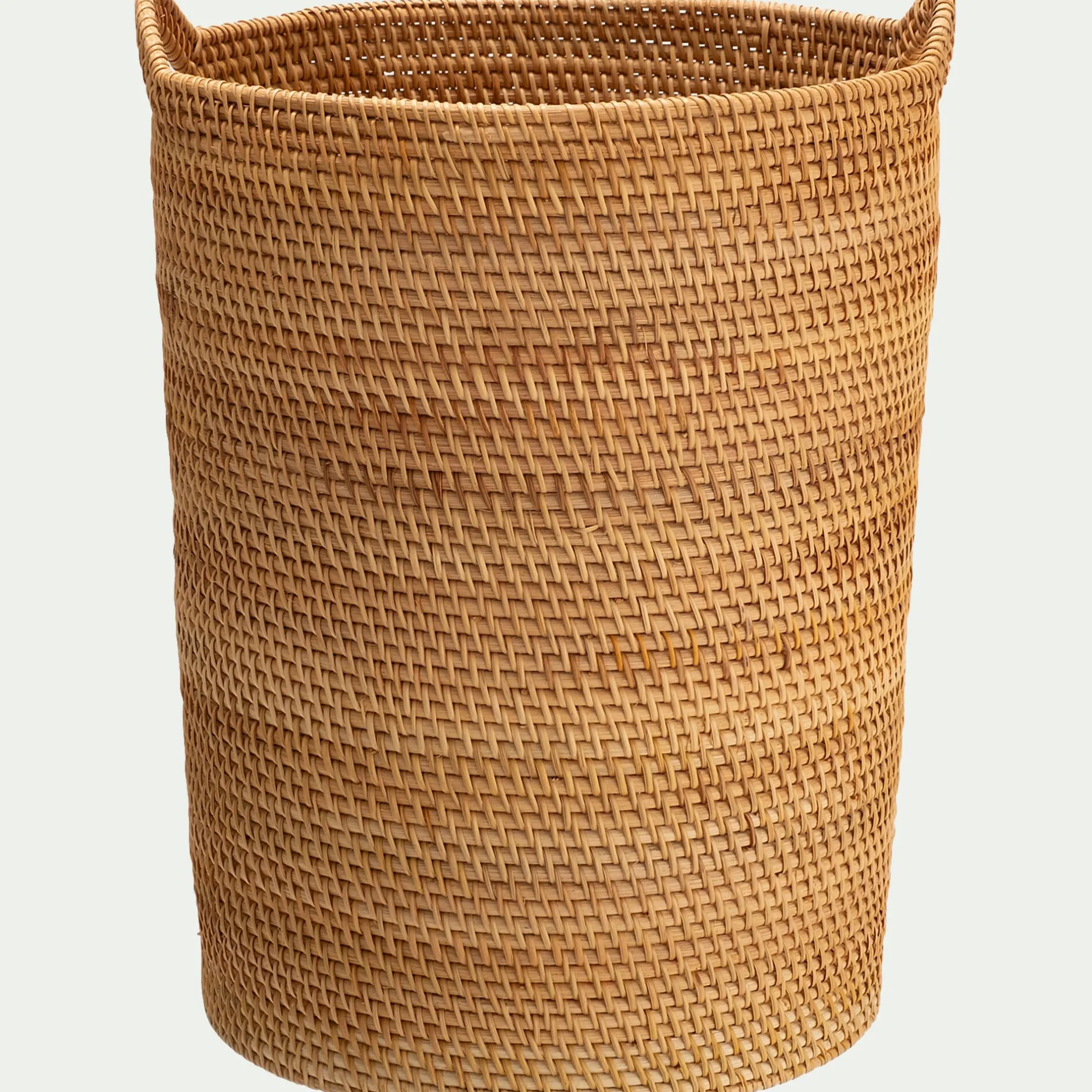 Panier À Linge*alinea Panier à linge en rotin D40xH53cm - naturel