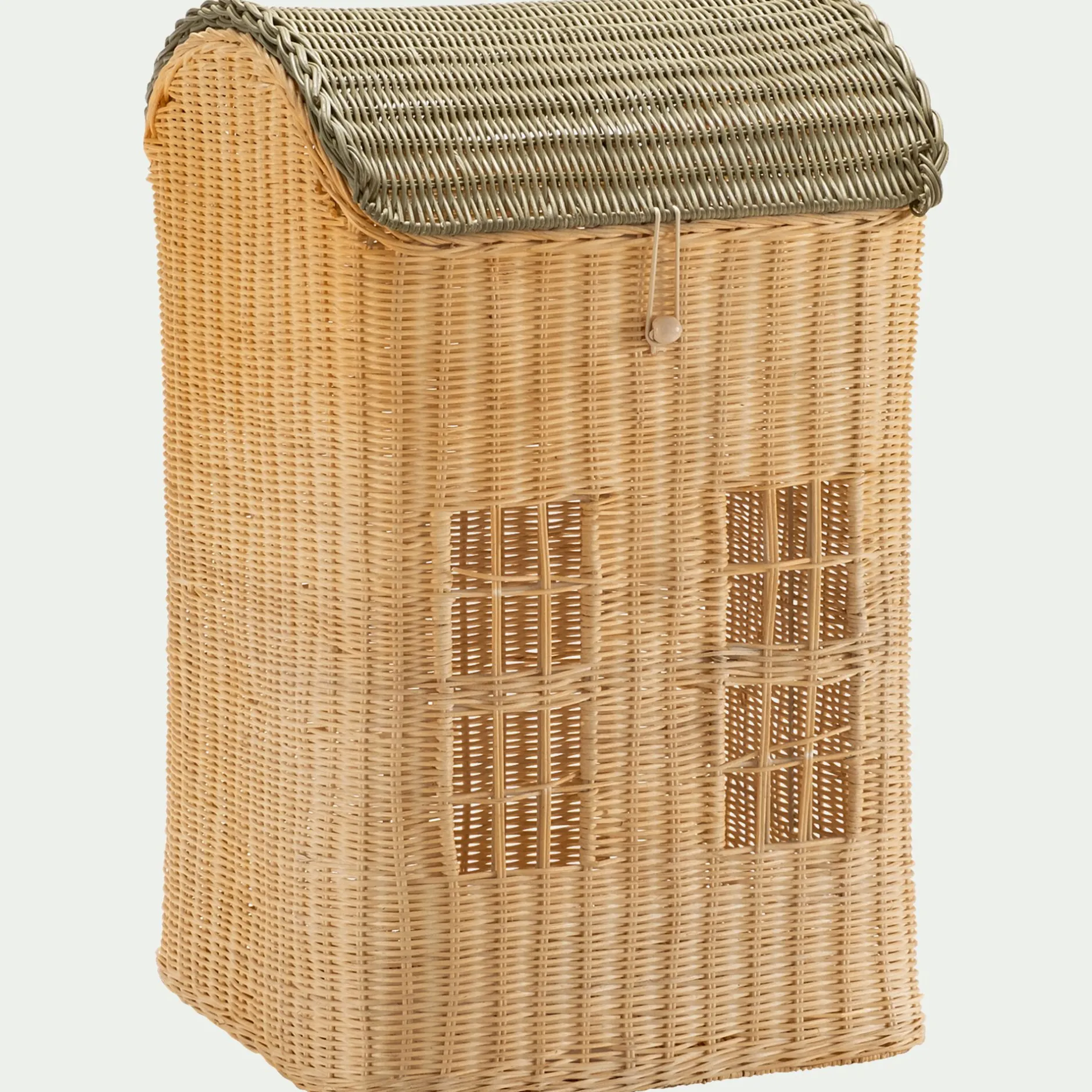 Matelas Enfant|Boîte De Rangement Enfant*alinea Panier à linge maison en rotin H55cm - naturel