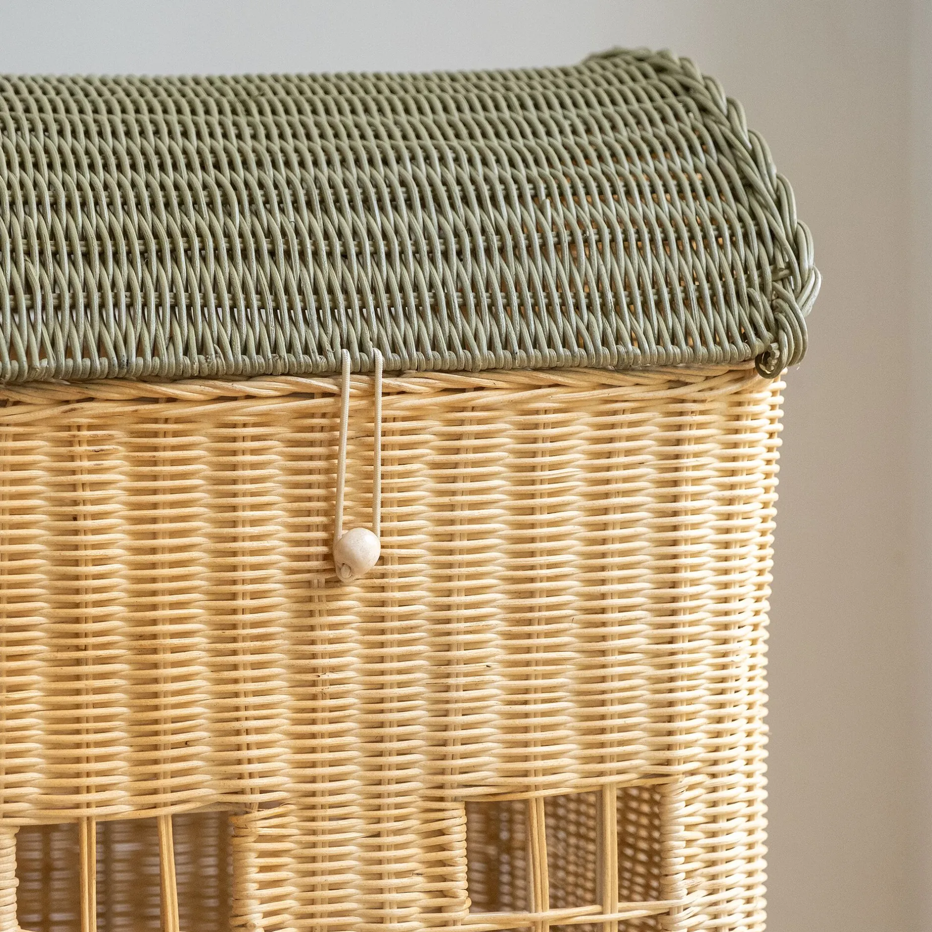 Matelas Enfant|Boîte De Rangement Enfant*alinea Panier à linge maison en rotin H55cm - naturel