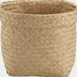 Accessoire De Salle De Bain|Panier*alinea Panier en jonc de mer - naturel H18xD24cm