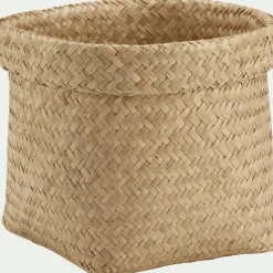 Accessoire De Salle De Bain|Panier*alinea Panier en jonc de mer - naturel H18xD24cm