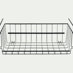 Dressing*alinea Panier filaire en fer galvanisé 36x25cm - gris