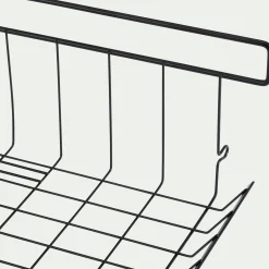 Dressing*alinea Panier filaire en fer galvanisé 36x25cm - gris