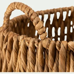 Panier|Panier À Linge*alinea Panier rond en jonc de mer tressé H37xD45cm - naturel