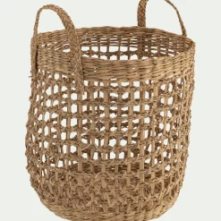 Panier|Panier À Linge*alinea Panier tressé en jonc de mer D30xH30cm - naturel