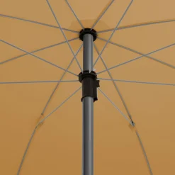 Parasol De Balcon|Parasol Droit*alinea Parasol à franges D180cm - nèfle Beige