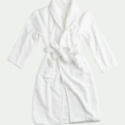 Peignoir*alinea Peignoir en coton S/M - optique Blanc