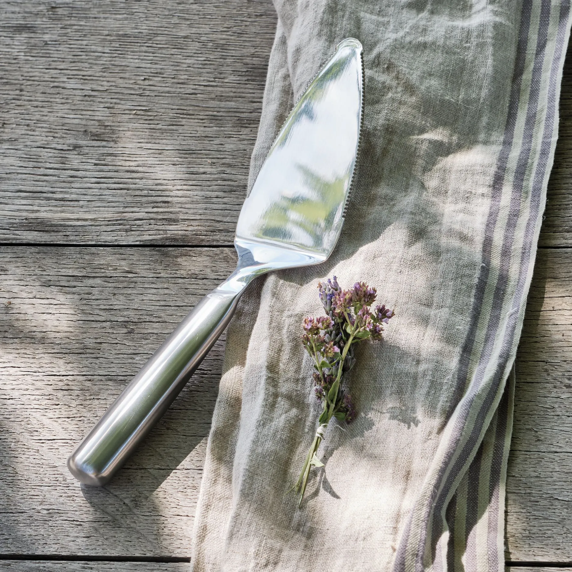 Ustensile De Cuisine|Couvert De Service*alinea Pelle à tarte en inox - métallisé Gris