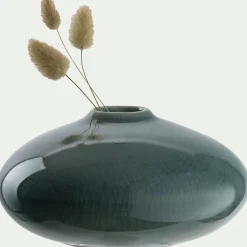 Vase*alinea Petit vase en grès H6,5cm - Bleu