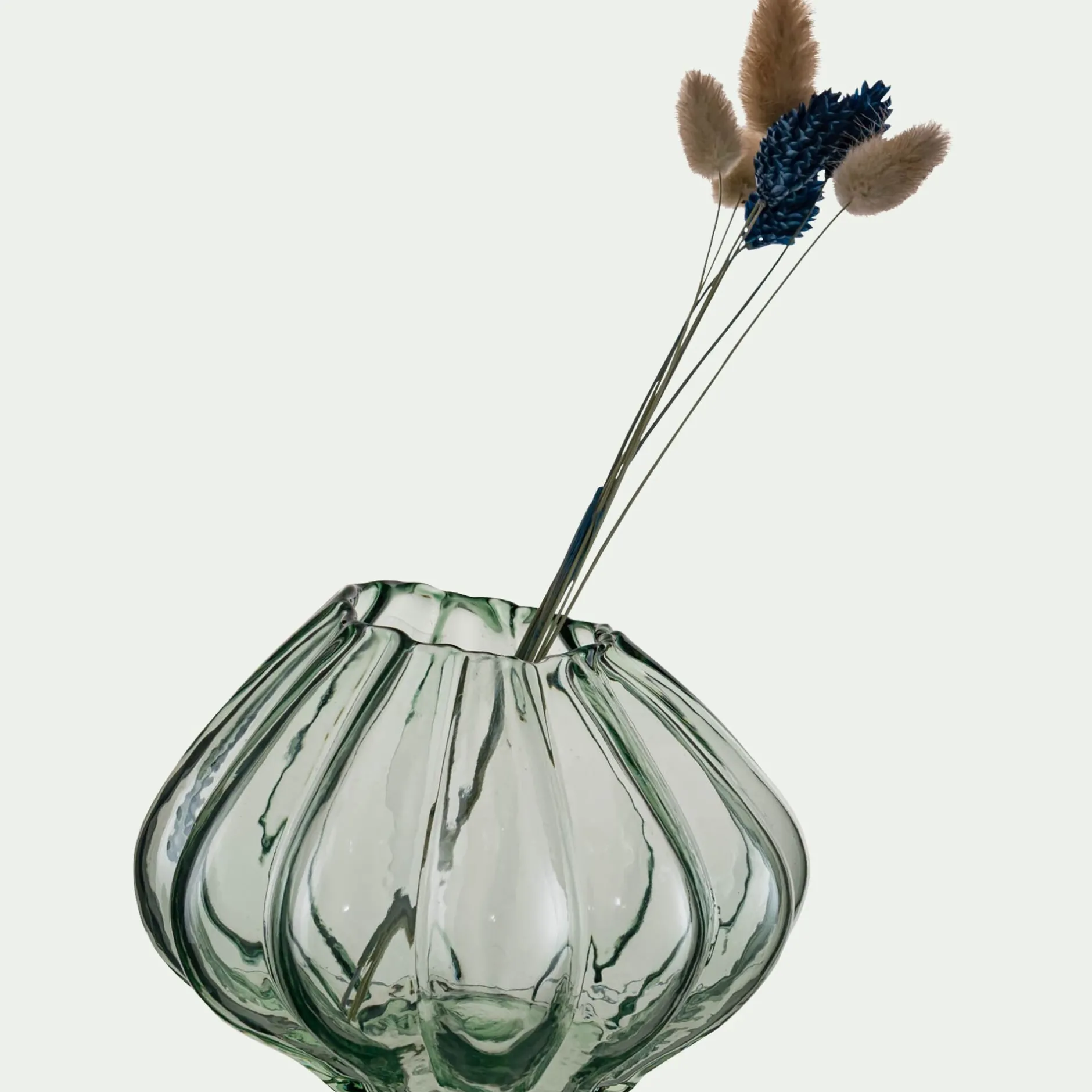Vase*alinea Petit vase en verre h12,3cm - Vert