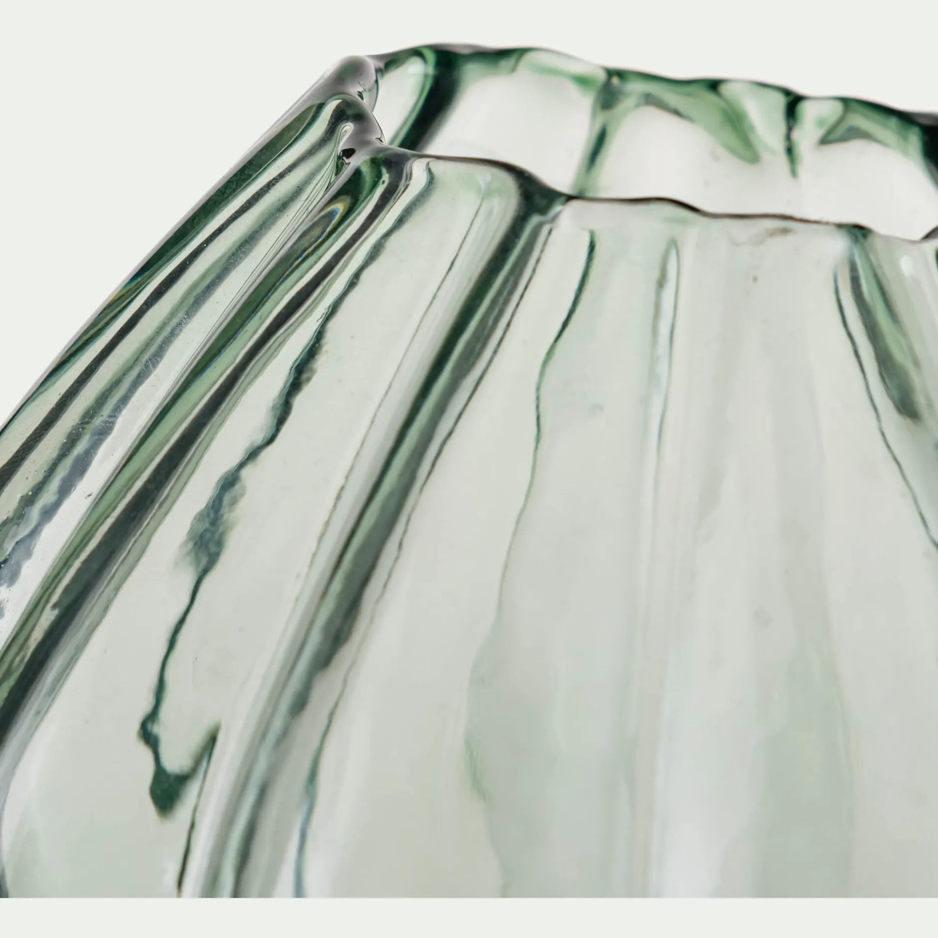 Vase*alinea Petit vase en verre h12,3cm - Vert