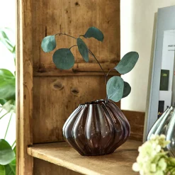 Vase*alinea Petit vase en verre h12,3cm - Violet