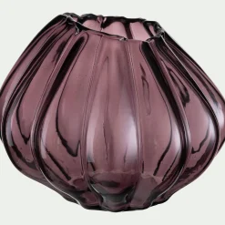 Vase*alinea Petit vase en verre h12,3cm - Violet