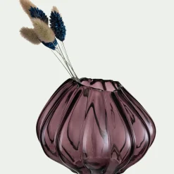 Vase*alinea Petit vase en verre h12,3cm - Violet