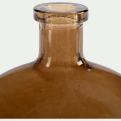 Vase*alinea Petit vase en verre h12,5cm - Marron