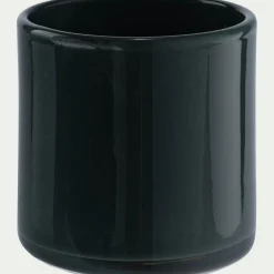 Photophore*alinea Photophore en verre D8xH8cm - Bleu