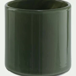 Photophore*alinea Photophore en verre D8xH8cm - Vert