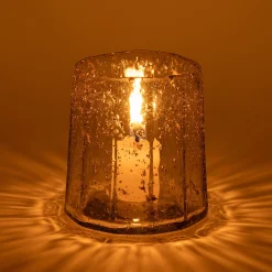 Photophore*alinea Photophore en verre H7cm - Transparent