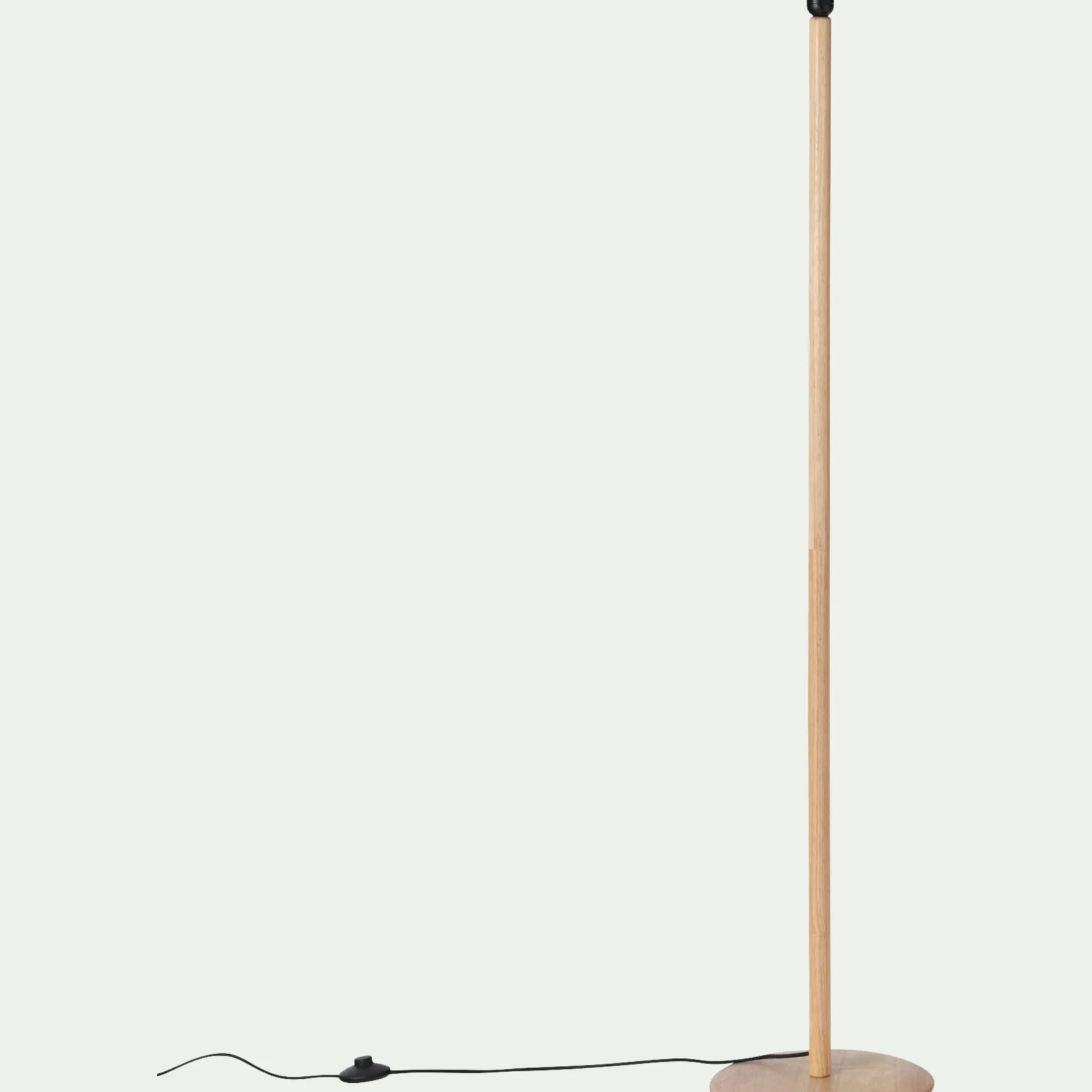 Pied De Lampadaire|Lampadaire Droit*alinea Pied de lampadaire en hévéa - H149cm Bois clair