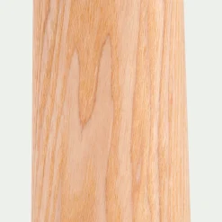 Pied De Lampadaire|Lampadaire Droit*alinea Pied de lampadaire en métal effet bois H157cm - Bois clair