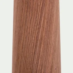 Pied De Lampadaire|Lampadaire Droit*alinea Pied de lampadaire en métal effet bois H157cm - Bois foncé