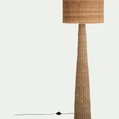 Pied De Lampadaire|Lampadaire Droit*alinea Pied de lampadaire en rotin H131cm - Naturel