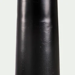 Pied De Lampadaire*alinea Pied de lampadaire électrifié en aluminium H162cm - Noir