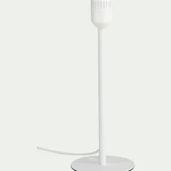 Pied De Lampe|Lampe À Poser*alinea Pied de lampe à poser - H37,5cm Blanc