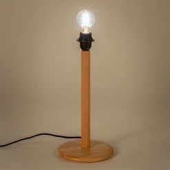 Pied De Lampe*alinea Pied de lampe en hévéa H41,5cm - Bois clair