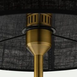 Pied De Lampe|Lampe À Poser*alinea Pied de lampe électrifié en acier - H37,2cm Doré