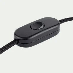 Pied De Lampe*alinea Pied de lampe électrifié en céramique D12cm - Blanc