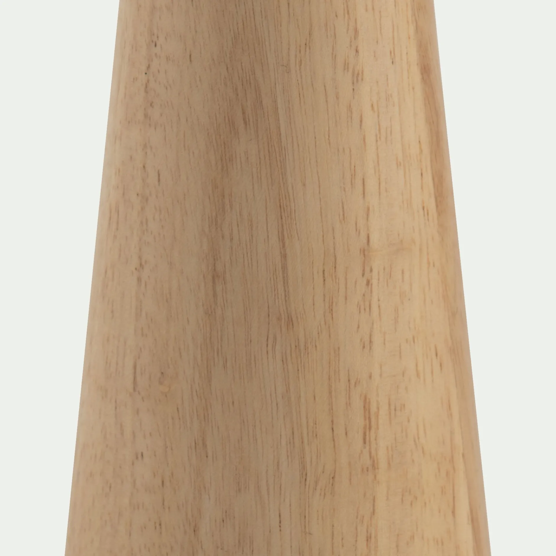 Pied De Lampe*alinea Pied de lampe électrifiée en bois d'hévéa H29cm - Naturel