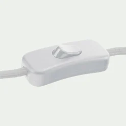 Pied De Lampe*alinea Pied de lampe électrifiée en bois d'hévéa H29cm - Naturel