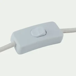 Pied De Lampe*alinea Pied de lampe électrifiée en bois d'hévéa D14cm - Naturel