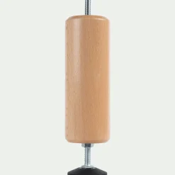 Pied De Sommier*alinea Pied de sommier cylindrique en hêtre - 15 à 20 cm Bois clair