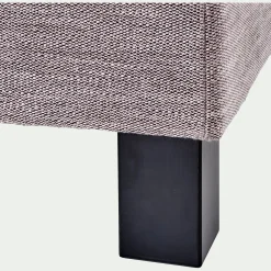 Pied De Sommier*alinea Pieds de sommier s H12 cm - jeu de 4 Noir