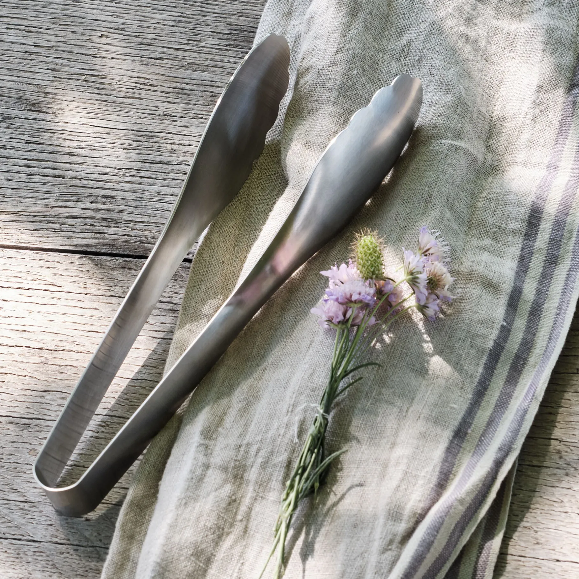 Ustensile De Cuisine|Couvert De Service*alinea Pince à spaghettis et de service en inox - métallisé Gris